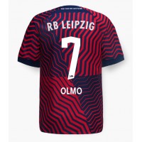 Dres RB Leipzig Dani Olmo #7 Preč 2023-24 Krátky Rukáv